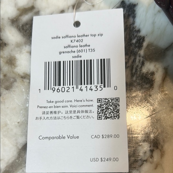 Kate Spade Deep Burgundy Crossbody Bag - Picture 2 of 8